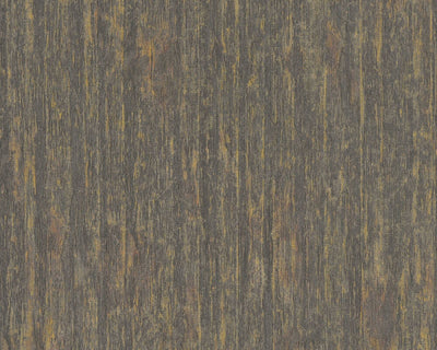 product image of Distressed Wallpaper in Brown/Metallic 53