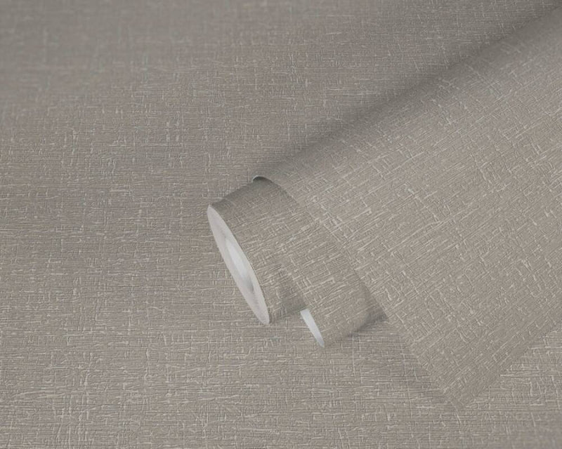 media image for Textile-Look Light Texture Wallpaper in Beige 298