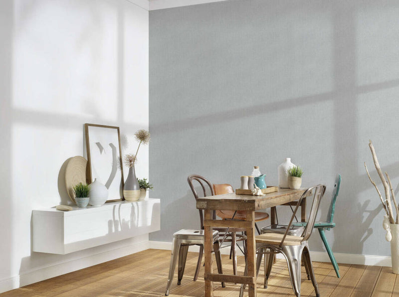 media image for Structure Embossed Light Texture Wallpaper in Grey 297