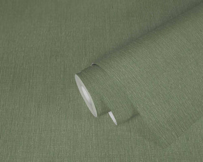 product image for Solid Textile Structure Wallpaper in Green 8