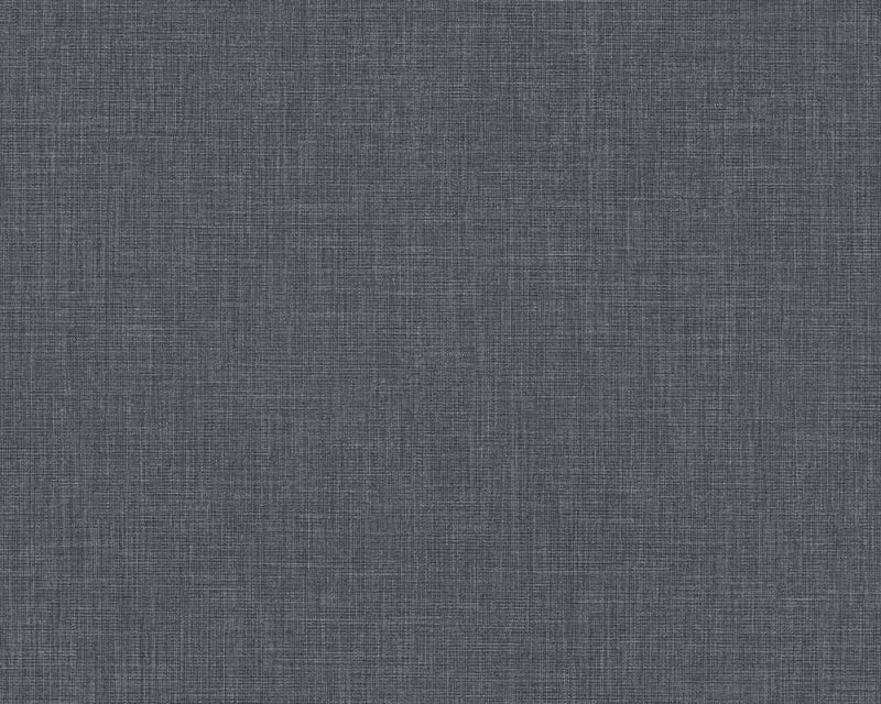 media image for Solid Textile Structure Wallpaper in Black 213