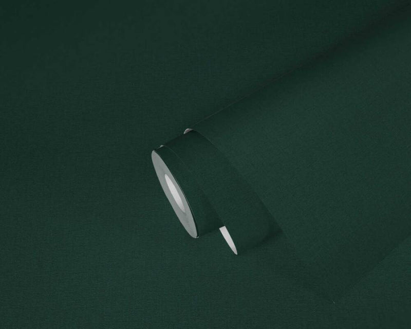 media image for Solid Light Texture Plain Wallpaper in Dark Green 210