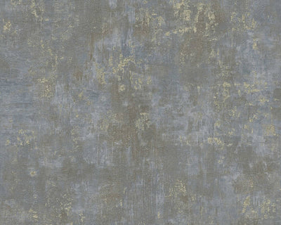 product image for Rust Distressed Wallpaper in Brown/Blue/Gold 99