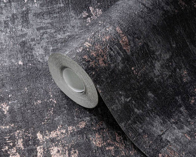 product image for Rust Distressed Wallpaper in Black/Bronze/Grey 28