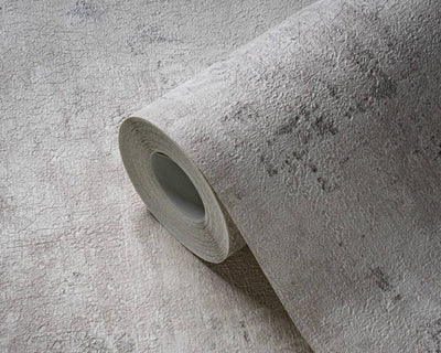 product image for Rust Distressed Wallpaper in Grey/Silver 58