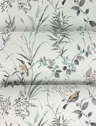 product image for Imperial Garden Neutral Botanical Wallpaper 88