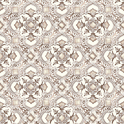 product image for Marjoram Blush Floral Tile Wallpaper 77