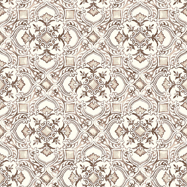 media image for Marjoram Blush Floral Tile Wallpaper 224