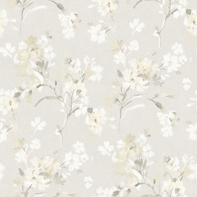 product image for Azalea Neutral Floral Branches Wallpaper 81