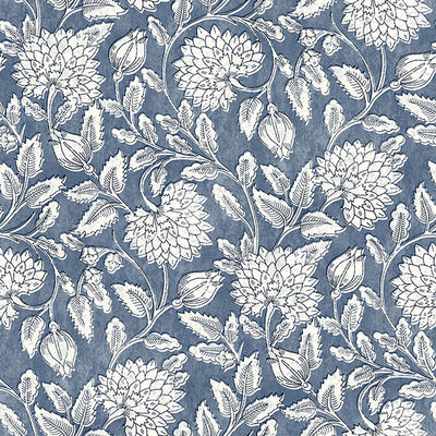 product image of Vadouvan Navy Jacobean Trail Wallpaper 564