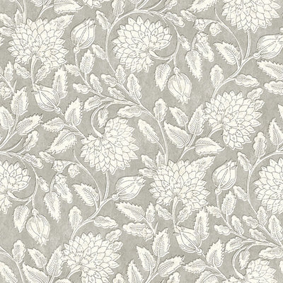 product image for Vadouvan Grey Jacobean Trail Wallpaper 82