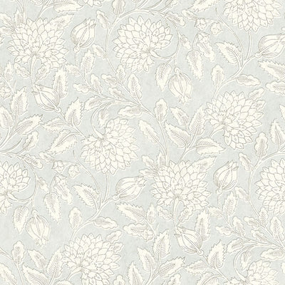 product image for Vadouvan Light Blue Jacobean Trail Wallpaper 69