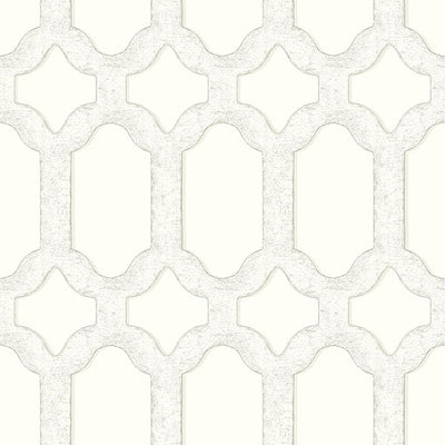 product image of Chervil White Trellis Wallpaper 521