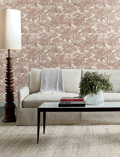 product image for Spinney Red Toile Wallpaper 13