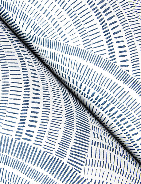 media image for Encircle Indigo Geometric Wallpaper 217