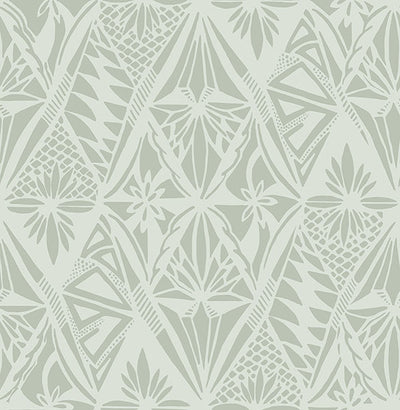 product image for Urbane Sage Diamonds Wallpaper 61