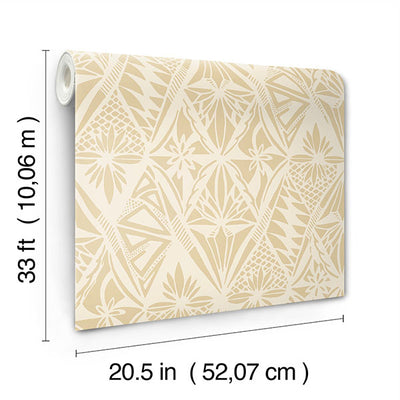 product image for Urbane Yellow Diamonds Wallpaper 25