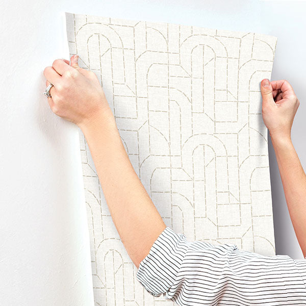 media image for Integrity Dove Arched Outlines Wallpaper 225