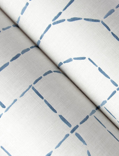 product image for Integrity Blue Arched Outlines Wallpaper 78