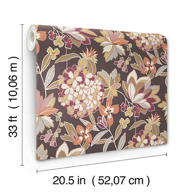 product image for Valdivian Honey Floral Wallpaper 6