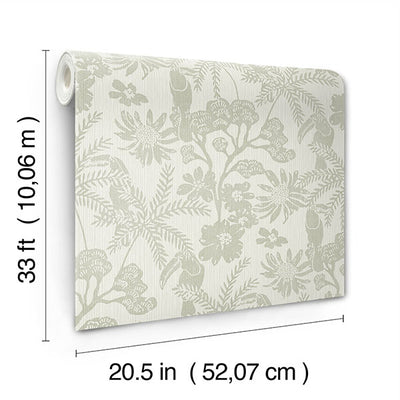 product image for Jacaranda Sage Tropical Trail Wallpaper 24