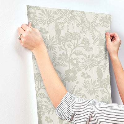 product image for Jacaranda Sage Tropical Trail Wallpaper 89