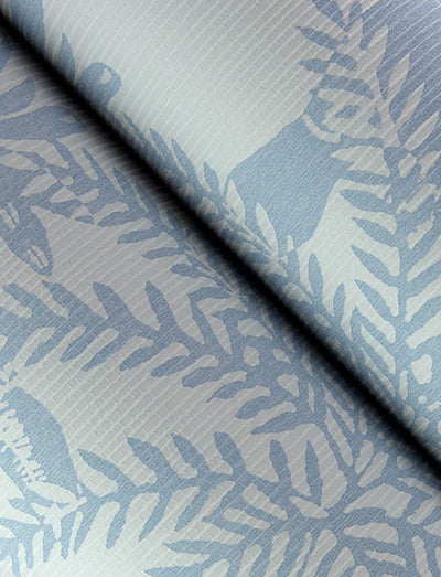 product image for Jacaranda Light Blue Tropical Trail Wallpaper 82