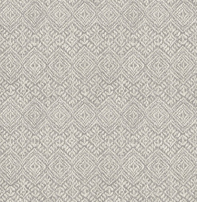 product image for Gallivant Grey Woven Geometric Wallpaper 71