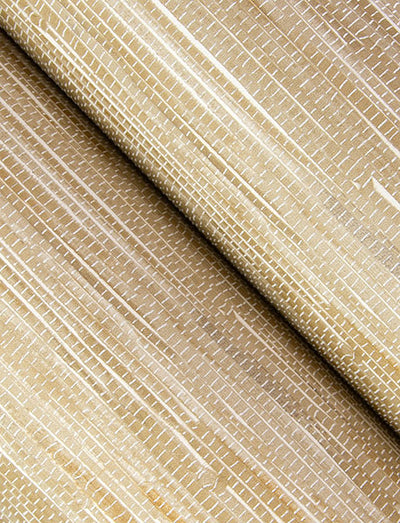 product image for Exhale Light Brown Woven Faux Grasscloth Wallpaper 39