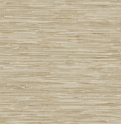 product image of Exhale Light Brown Woven Faux Grasscloth Wallpaper 568