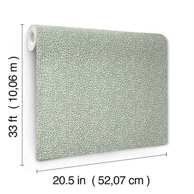 product image for Soul Green Animal Print Wallpaper 1