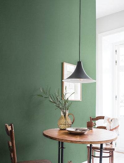 product image for Parget Eklöv Dark Green Textured Wallpaper 53