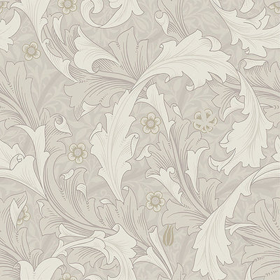 product image of Granville White Leafy Vine Wallpaper 529