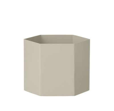 product image of Extra Large Hexagon Pot in Grey design by Ferm Living 516