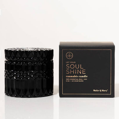 product image for Soulshine Cannabis Candle by Make & Mary 51