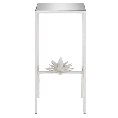 product image for Sisalana White Accent Table By Currey Company Cc 4000 0166 2 24