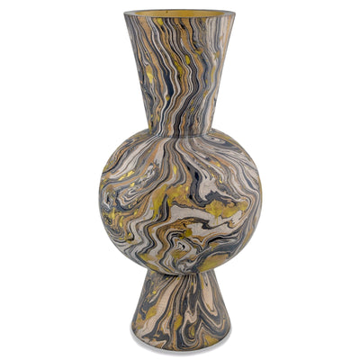 product image for Brown Marbleized Vase By Currey Company Cc 1200 0730 2 25