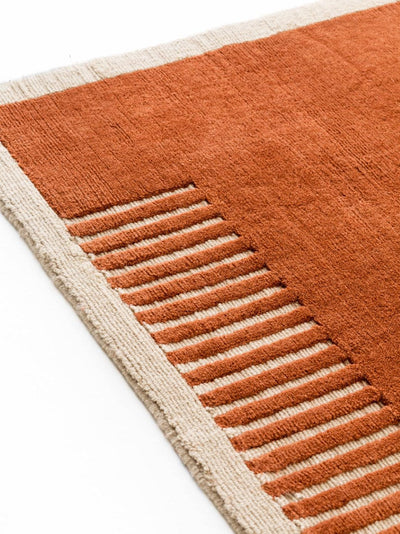 product image for Duomo Terracotta Red Rug Audo Copenhagen 5861269 3 6