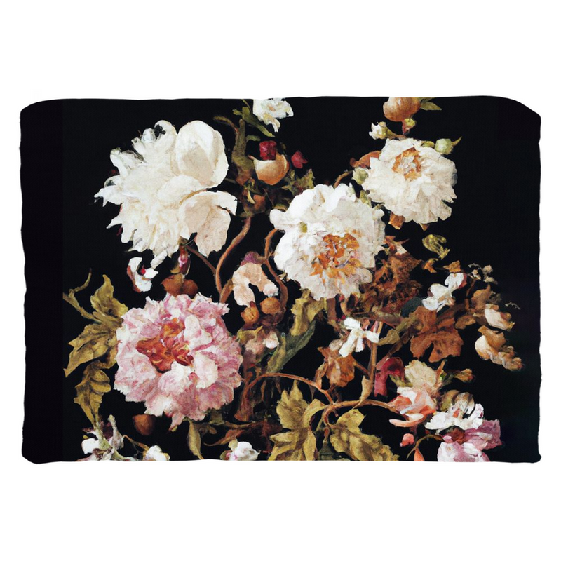 media image for Antique Floral Throw Pillow 261