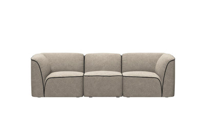 product image for Flora 2 5 Seater Sectional Woud 650789 2 14