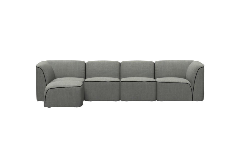 media image for Flora 4 Seater Sectional W Ottoman Woud 650791 1 297