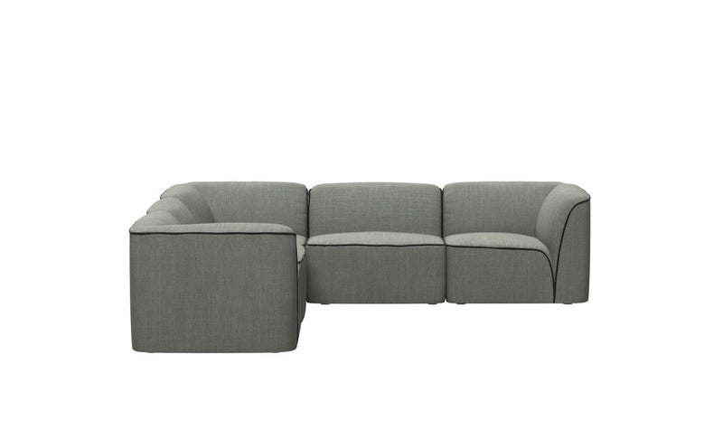 media image for Flora 5 Seater Corner Sectional Woud 650793 3 273