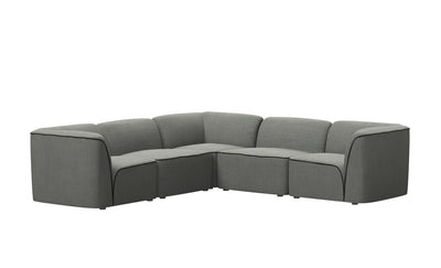 product image of Flora 5 Seater Corner Sectional Woud 650793 1 580