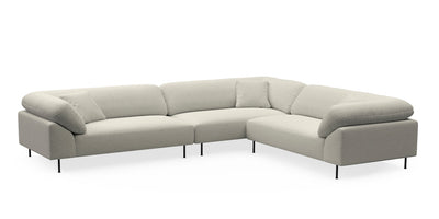 product image for Collar 4 Seater Sectional Woud 651151 2 82