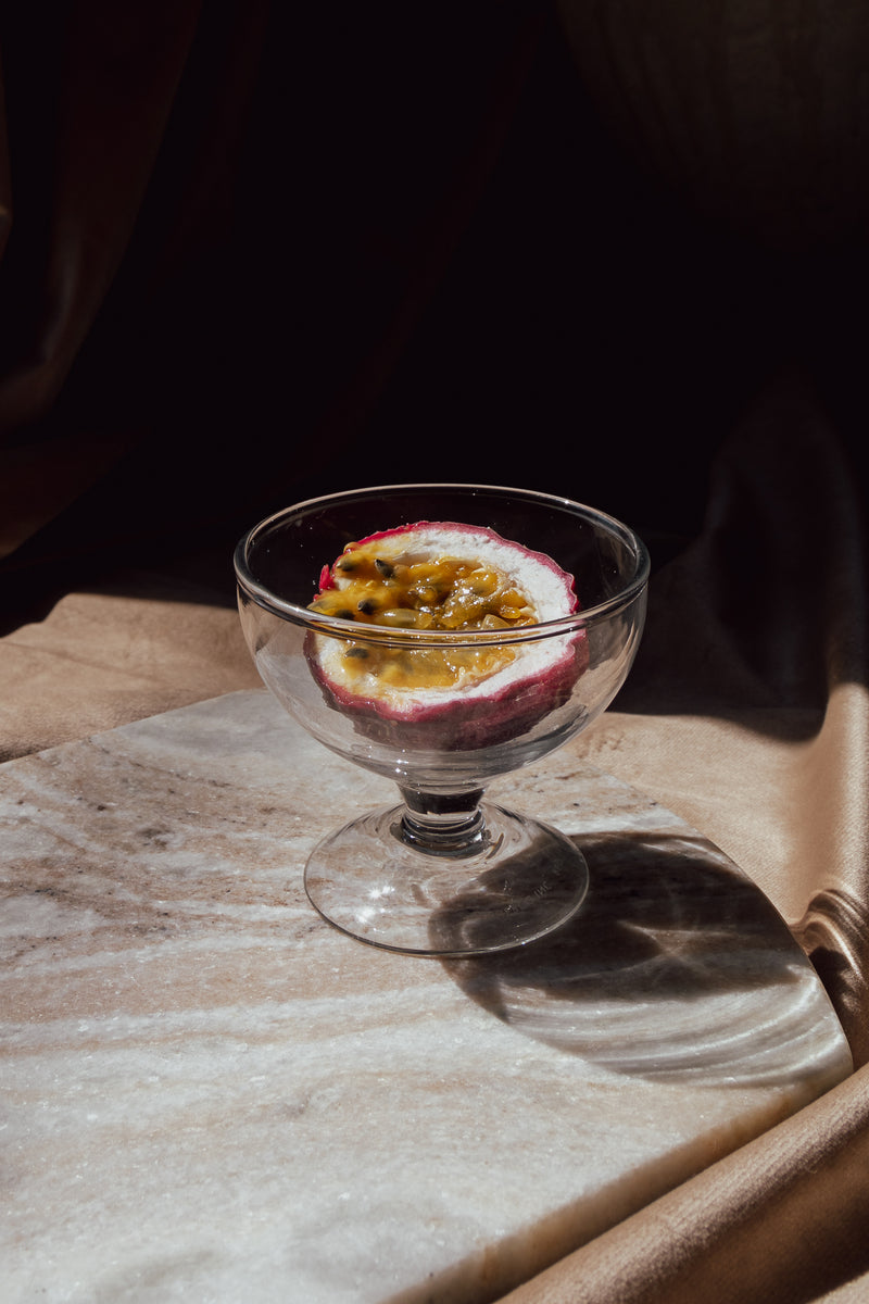 media image for Blown Glass Round Dessert Cup 236