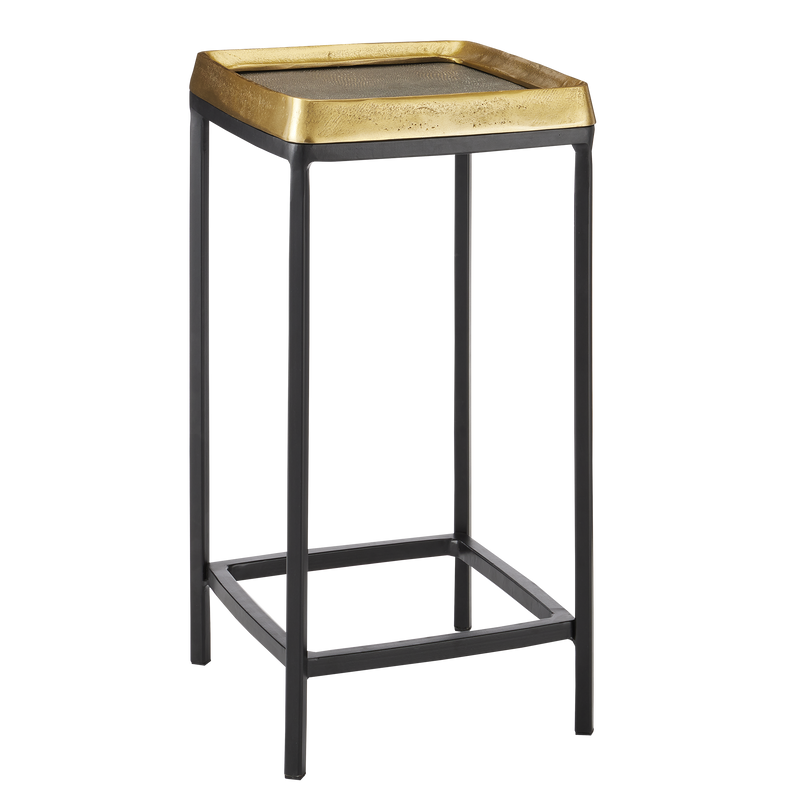 media image for Tanay Brass Accent Table By Currey Company Cc 4000 0149 1 275