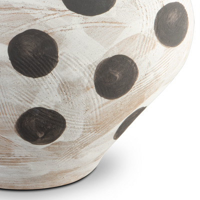 product image for Dots White Black Bowl By Currey Company Cc 1200 0708 10 80