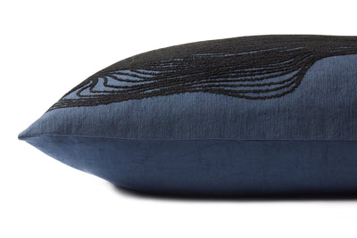 product image for Handcrafted Blue / Black Pillow Alternate Image 1 40