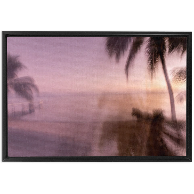 media image for Tahitian Sunrise Framed Canvas 220