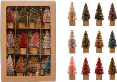 product image for Plastic Bottle Brush Christmas Trees 35